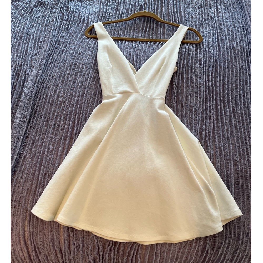 Classy white dress